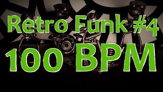 100 BPM - Retro Funk Beat #4 - 4/4 #DrumBeat - #DrumTrack - Funk Drum beat 