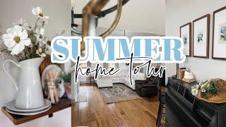 2024 SUMMER HOME TOUR // SIMPLE SUMMER DECOR IDEAS // COTTAGE FARMHOUSE DECORATING IDEAS 2024