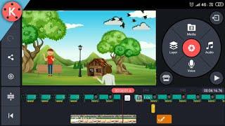 How to Make Cartoon Animation Video On Android  In Kinemaster || in Hindi