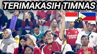 TERIMAKASIH TIMNAS INDONESIA! MENANG ATAU KALAH, KITA BERSAMA ️