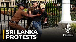 Sri Lanka protests: University students lead anti-government rallies