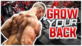 Essential Training Tips For Building A Big Back
