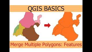 How to Merge Multiple Vector Polygons/features into one Polygon on QGIS