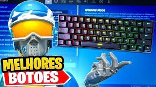 A *MELHOR* CONFIGURAÇÃO de BOTÕES para MOUSE E TECLADO do FORTNITE! MELHORES BINDS (PS4/PS5/XBOX/PC)