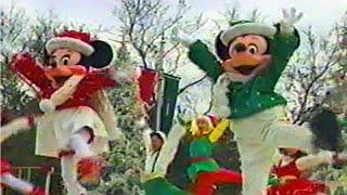 東京ディズニーランド 1997年12月 キャッスルショー クリスマス・ファンタジー パレード disneyland