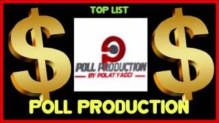 How much does Poll Production make on YouTube 2016