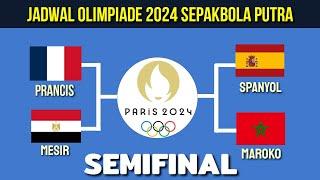 Jadwal Semifinal Olimpiade Paris 2024~Prancis vs Mesir~Sepakbola Olimpiade Paris 2024 Semifinal