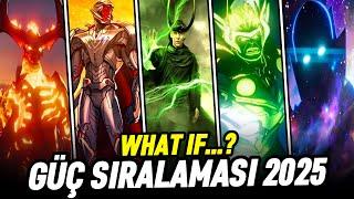 Marvel What If...? Güç Sıralaması 2025 | What If...? 3. Sezon En Güçlü 20 Marvel Karakteri