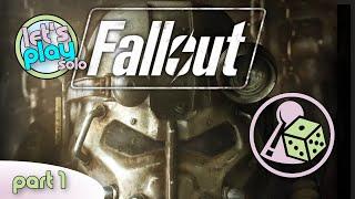 Let's play Fallout (Board Game) - Solo - Part 1