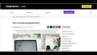  How to Create Custom Proposals in HoneyBook