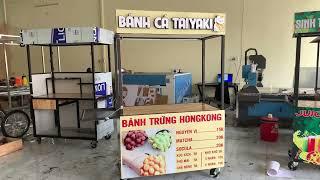 Xe bán đồ ăn vặt, tủ bán đồ ăn vặt - Liên hệ: 0905.45.7070