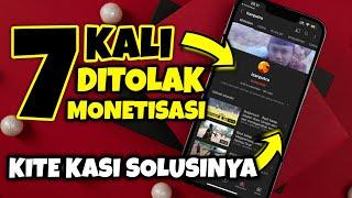 SUDAH 7 KALI DITOLAK MONETISASI ⁉️ Padahal Konten Original  Pakar Produk YouTube Menjawab 