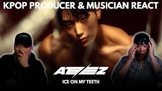 Musicians react & review  ATEEZ - Ice On My Teeth (MV)