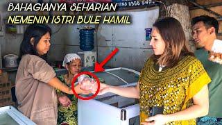 BAHAGIANYA SEHARIAN NEMENIN ISTRI BULE HAMIL