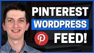 How To Add Pinterest Feed To Wordpress Website