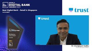 (WDB23) Best Digital Bank – Retail in Singapore (Trust Bank)