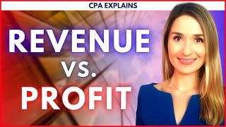  REVENUE VS. PROFIT: What Is The Difference? | Lena Petrova, CPA Explains