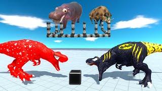 T REX DINOSAURS FAIL to SAVING MODERN MAMMALS - Animal Revolt Battle Simulator