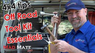 Off Road Tool Kit Essentials for your 4x4