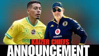 KAIZER CHIEFS ANNOUNCEMENT | SERINO | SUNDOWNS | PIRATES