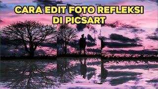 CARA EDIT FOTO SILHOUETTE MILKY WAY DI ANDROID || PICSART ||