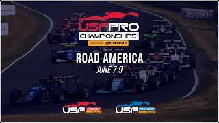 USF Pro 2000 Qualifying & USF2000 Qualifying - Road America