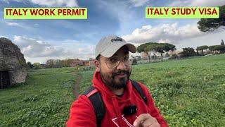 Italy Work Permit and Study Visa Update