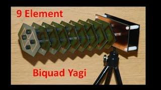 Long Range Biquad Yagi Antenna