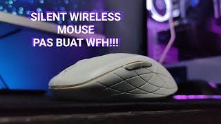 WIRELESS MOUSE MURAH GA PAKE BERISIK!!! REVIEW ALCATROZ AIRMOUSE DUO 7X! SILENT MOUSE