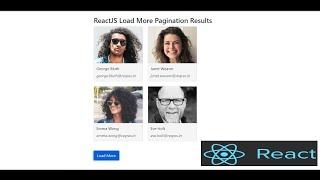 ReactJS Load More Pagination Results