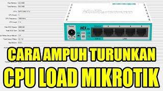 ATASI CPU MIKROTIK LOAD HIGH