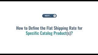 How to Set the Country Specific Flat Shipping Rate for Products in Magento 2?