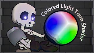 Making a Colored Light Toon Shader - Blender 4.2 Tutorial