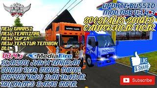 UPDATE MOD OBB SOUND CANTER NGIR-NGIR V3.4.3 REM SUONG SUPPORT MOD DAN MABAR || BUSSID