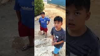 TAKUT BANGET ADEKNYA  #tiktok #shorts #funny #prank #indonesia #children