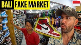 Bali Fake Market Shopping  (Designer Air Jordans)