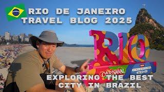 Rio de Janeiro Travel Vlog 2025 – Exploring the Best City of Brazil