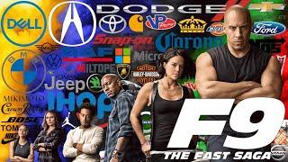 FAST & FURIOUS 9 top 10 brands – F9 product placement