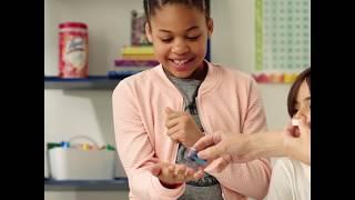 Teach Kids About Germs Using Glitter
