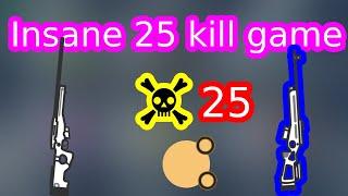 INSANE 25 KILL GAME!! ||| PRO SURVIV.IO GAMEPLAY!! (New Personal Record.)