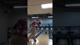 Dramatic STRIKE! #bowling #jojo #yakuza #blackwidow #memes #yeg#sports#brunswickbowling  #motivation