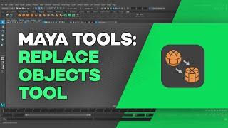 Maya's Replace Objects Tool