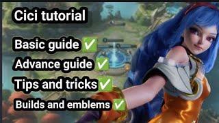 CICI tutorial and guide mlbb#mobilelegends #mlbb #mlbbshorts #gaming #mltutorial #video