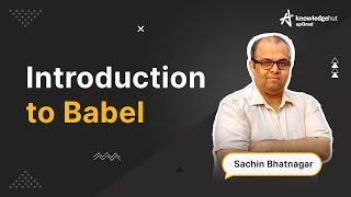 Introduction to Babel | JavaScript Tutorial for Beginners | KnowledgeHut