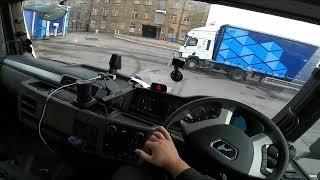 POV DRIVING MAN  TGX  2020  HALIFAX  TO M72