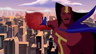 Red Tornado (DCAU) Powers and Fight Scenes - Justice League Unlimited