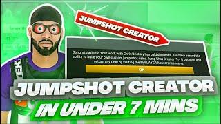 *NEW* FASTEST WAY TO UNLOCK THE CUSTOM JUMPSHOT CREATOR IN NBA 2K20! BEST JUMPSHOT NBA2K20! PATCH 13