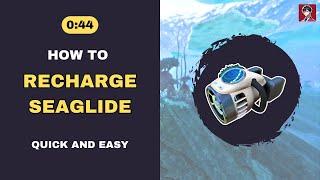 How to RECHARGE SEAGLIDE | Subnautica