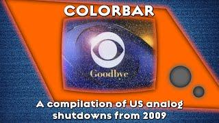 A compilation of US analog shutdowns from 2009 (multiple POVs)