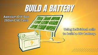 Build a Battery - DIY 48v Battery Build For Our Solar Bank